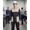 Combinaison de travail Noire et Beige — mise en situation : Industrie, Portrait individuel