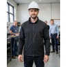 Coupe-vent Unisexe Black K616 – Personnalisable | Label Blouse — mise en situation : Industrie, Portrait individuel