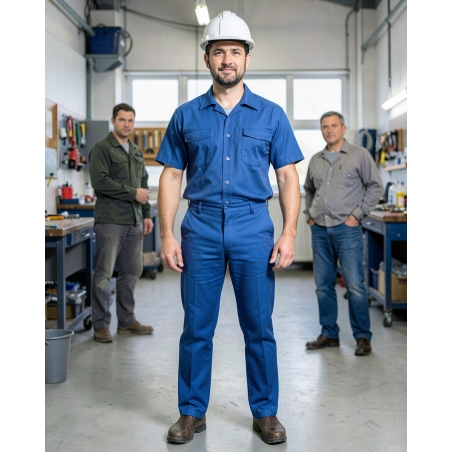 Pantalon de travail pas cher — mise en situation : Industrie, Portrait individuel
