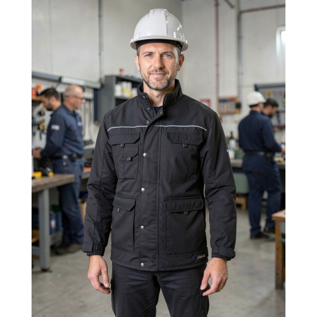 VESTE HIVER BEAVER CHATEL02 marque DASSY vetement de travail — mise en situation : Industrie, Portrait individuel
