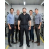 Pantalon de travail homme Texas noir — mise en situation : Industrie, Équipe