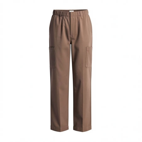 Pantalon de travail Cuisine Coloris Chocolat — photo packshot produit sur fond blanc