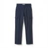 Pantalon de travail Typhon+ élasthanne bleu marine avec poches genoux Cordura — photo packshot produit sur fond blanc