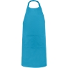 Tablier bleu tropique pour sommelier
