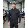 Blouse de travail SANS METAL — mise en situation : Industrie, Portrait individuel