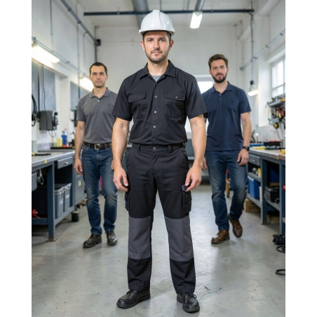 Pantalon de travail Dassy — mise en situation : Industrie, Portrait individuel