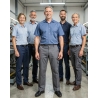 Pantalon de travail gris homme — mise en situation : Industrie, Équipe