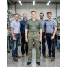 PBV Pantalon de travail Beige elastique dos — mise en situation : Industrie, Équipe
