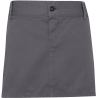 Tablier gris femme court serveuse