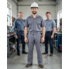 Pantalon de travail Liverpool GRIS — mise en situation : Industrie, Portrait individuel