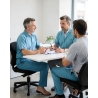 Pantalon médical ventre plat — mise en situation : Médical / infirmier, bureau_patient