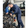 Combinaison de travail agricole 2 zips Bleu marine et Bleu roi — mise en situation : mecanique_action,