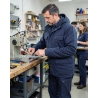 Veste de travail Laponie 2 bleu marine — mise en situation : Industrie, Action métier