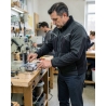 Veste pull de travail grise Nagoya — mise en situation : Industrie, Action métier