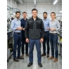 Veste pull de travail grise Nagoya — mise en situation : Industrie, Équipe