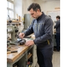 Veste de travail bicolore gris et jaune – Mysen — mise en situation : Industrie, Action métier