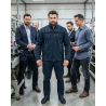 Veste de travail Lulea 2 bleu marine et noir — mise en situation : Industrie, Équipe