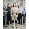 Pantalon de travail Mach5 2 beige et noir — mise en situation : Industrie, Équipe