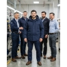 Veste de travail Laponie 2 bleu marine — mise en situation : Industrie, Équipe