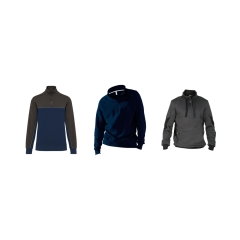 Déstockage sweats col zippé...