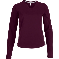 T shirt femme bordeaux pour personnalisation