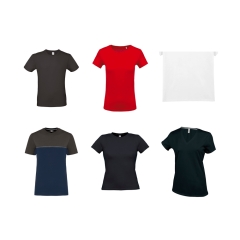 Pack 150 tee-shirts manches...