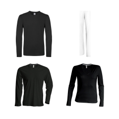 Pack 25 tee-shirts manches...