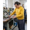 Sweatshirt Col Rond Gold ID 202 – Personnalisable | Label Blouse — mise en situation : Industrie, Action métier