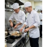 PBV Calot Coton Blanc — mise en situation : Cuisine / restauration, brigade_action