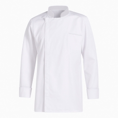 Veste de cuisine blanche personnalisable avec marquage logo