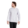 Veste de cuisine blanche personnalisable avec marquage logo