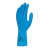 Gant latex chloriné bleu Delta Plus VE241
