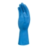 Gant latex chloriné bleu Delta Plus VE241