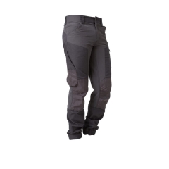PBV Pantalon de travail stretch SWELL Flex poches genoux Gris