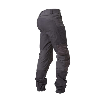 PBV Pantalon de travail stretch SWELL Flex poches genoux Gris – vue 3
