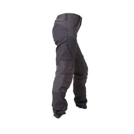 PBV Pantalon de travail stretch SWELL Flex poches genoux Gris – vue 5