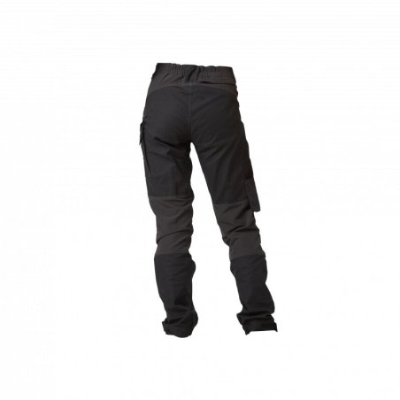 PBV Pantalon de travail stretch SWELL Flex poches genoux Noir – vue 4