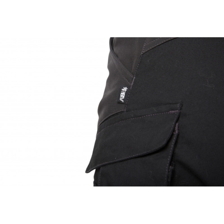 PBV Pantalon de travail stretch SWELL Flex poches genoux Noir – vue 8