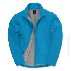 Veste Softshell Homme B&C ID.701 – Gris Atoll / Ghost Grey