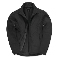 Veste Softshell Homme Noir B&C ID.701 – Déperlante & Respirante