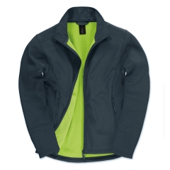 Veste Softshell Homme Vert Fluo B&C ID.701 – Déperlante & Respirante