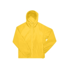 Coupe-vent Reset Unisexe Jaune Pop Yellow B&C – Veste Légère Personnalisable