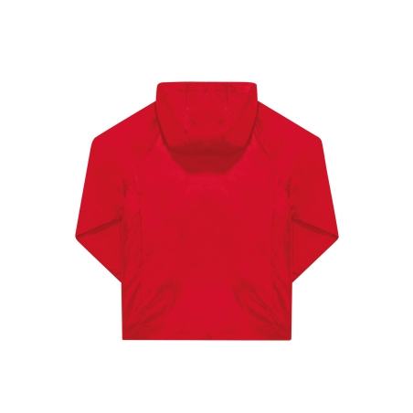 Coupe-vent Reset Unisexe Rouge B&C – Veste de travail personnalisée – vue 2