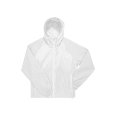 Coupe-vent Reset unisexe Blanc – B&C | Veste personnalisable