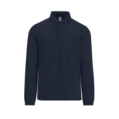 Polo Marine Manches Longues B&C MY POLO 180 Homme
