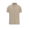 Polo Beige Homme Manches Courtes MY POLO 180 B&C