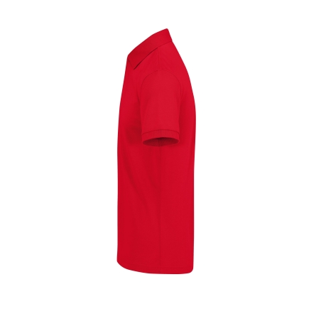 Polo Rouge Homme Manches Courtes MY POLO 180 B&C – vue 3