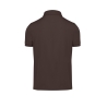 Polo Marron Homme Manches Courtes MY POLO 180 B&C – vue 2