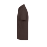 Polo Marron Homme Manches Courtes MY POLO 180 B&C – vue 3