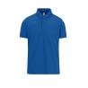 Polo de travail homme bleu Royal B&C MY POLO 180 manches courtes